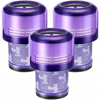 3x FILTRY FILTR ZMYWALNY DO ODKURZACZA DYSON V11 V15 DETECT ABSOLUTE PRO Inny marka