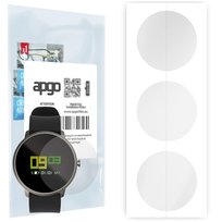 3x Folia hydrożelowa do Acme SW101 - apgo Smartwatch Hydrogel Protection Ochrona na ekran smartwatcha