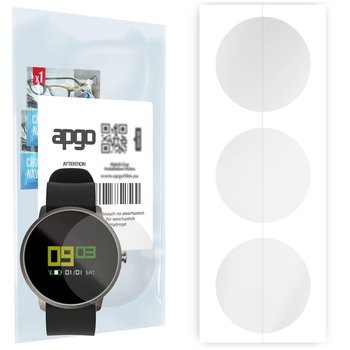 3x Folia hydrożelowa do Acme SW101 - apgo Smartwatch Hydrogel Protection Ochrona na ekran smartwatcha - apgo