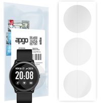 3x Folia hydrożelowa do G.Rossi ZG312 SW010 - apgo Smartwatch Hydrogel Protection Ochrona na ekran smartwatcha