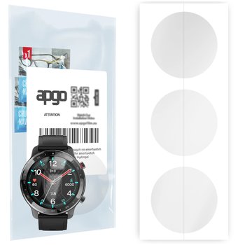 3x Folia hydrożelowa do Garett Street Style - apgo Smartwatch Hydrogel Protection Ochrona na ekran smartwatcha - apgo
