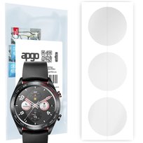 3x Folia hydrożelowa do Honor Watch Magic - apgo Smartwatch Hydrogel Protection Ochrona na ekran smartwatcha