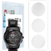 3x Folia hydrożelowa do MyKronoz ZeTime Premium Petite - apgo Smartwatch Hydrogel Protection Ochrona na ekran smartwatcha