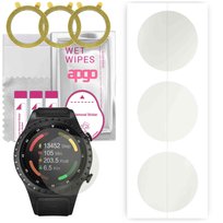 3x Folia hydrożelowa MATOWA do Acme SW302 - apgo Smartwatch Hydrogel MATTE Protection Ochrona na ekran smartwatcha