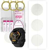 3x Folia hydrożelowa MATOWA do Garmin Venu 3 - apgo Smartwatch Hydrogel MATTE Protection Ochrona na ekran smartwatcha