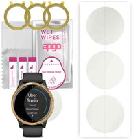 3x Folia hydrożelowa MATOWA do Garmin Venu - apgo Smartwatch Hydrogel MATTE Protection Ochrona na ekran smartwatcha