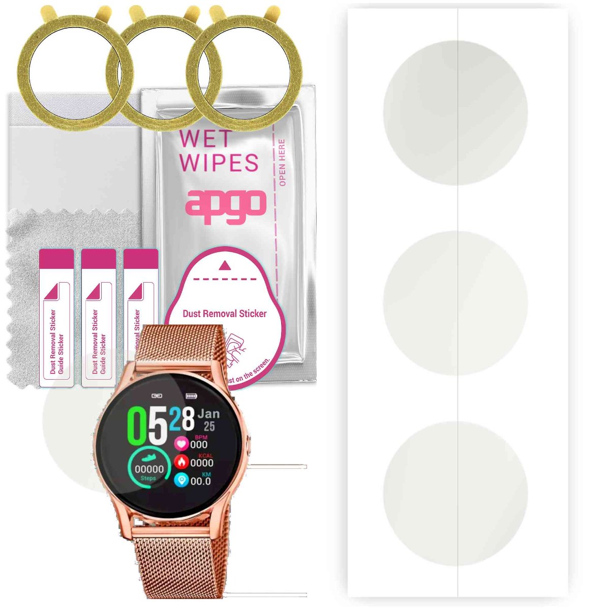 Lotus Smart-Watch 50001/A, Rose Gold, Rose Gold, Bracelet