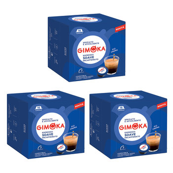 3x Kapsułki do ekspresu GIMOKA Decaf Soave Lavazza A Modo Mio 16 szt - Gimoka