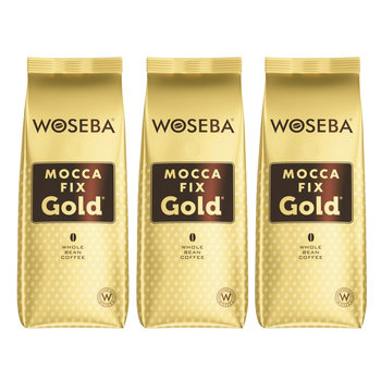 3x Kawa ziarnista WOSEBA Mocca Fix Gold 500 g - Woseba