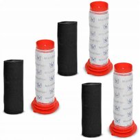3x Komplet filtrów filtr do BOSCH ATHLET 00754176 BBH / BCH mikrofiltry VCH Bosch