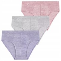 3X Majtki Slipy Męskie Bawełna Bambusowa Slipki Zestaw Komplet Moraj R. Xxl