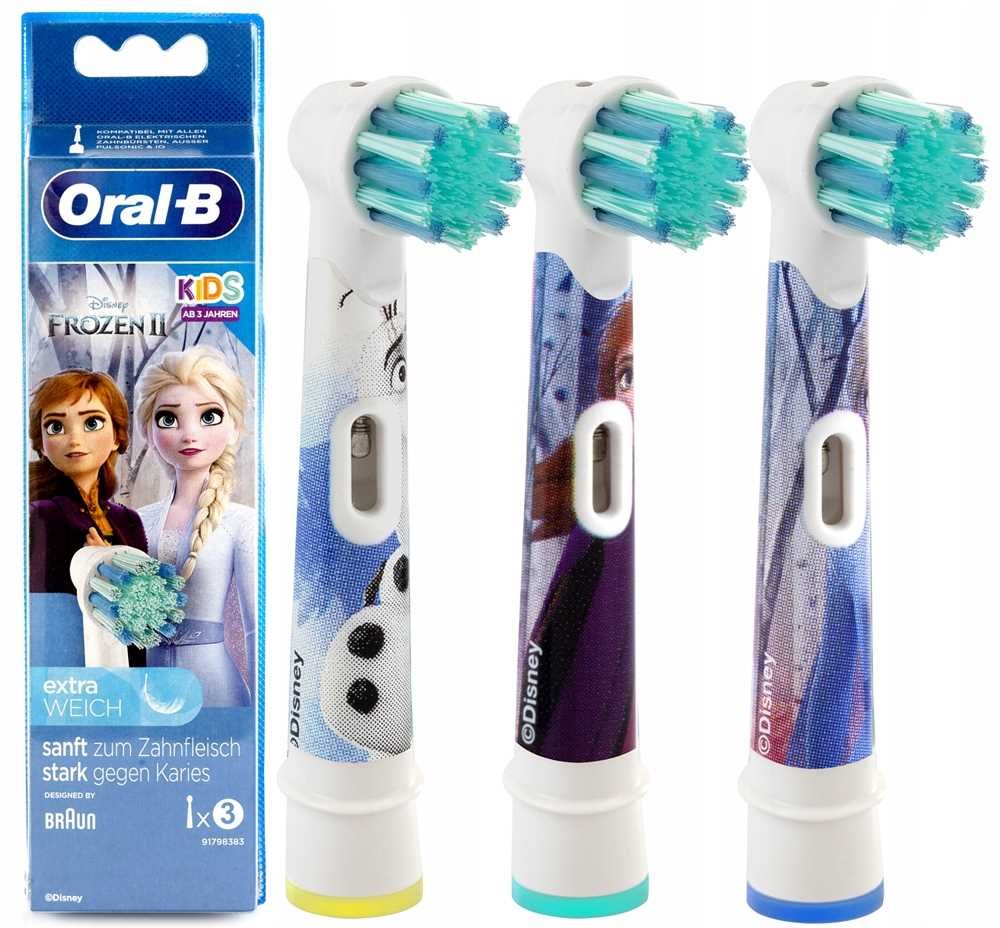 3x ORYGINALNE KOŃCÓWKI ORAL-B FROZEN DLA DZIECI - Oral-B | AGD Sklep ...