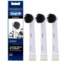 3X Oryginalne Końcówki Oral-B Pure Clean Węgiel