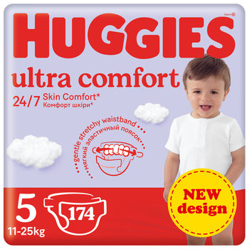 3x Pieluchy HUGGIES Ultra Comfort rozmiar 5 (12-22kg) 58 szt - Huggies