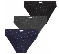 3X Slipy Majtki Męskie 100% Bawełna 3Pak Moraj 3Xl