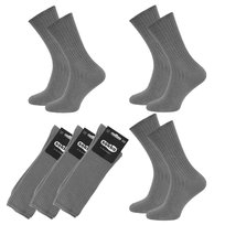 3X SOKKO SKARPETKI MĘSKIE DŁUGIE SZARE BEZUCISKOWE 45-47 - SM3-S45-SZA-45-47 Sokko