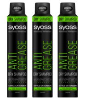 3X Suchy Szmapon Do Włosów Przetłuszczających 200Ml