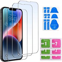 3x SZKŁO HARTOWANE 9H do iPhone 14 / 14 PRO SZYBKA Krainagsm
