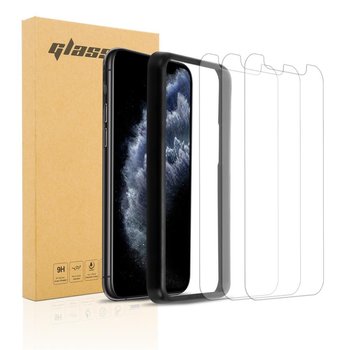 3x Szkło Hartowane Do Apple iPhone 11 PRO MAX Folia ochronny pancerna w PRZEZROCZYSTY Tempered Glass Cadorabo - Cadorabo