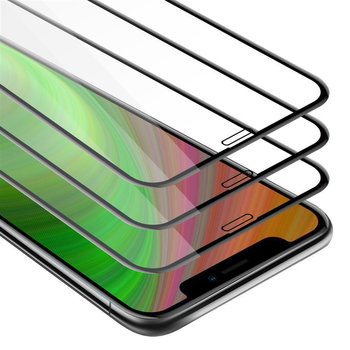 3X Szkło Hartowane Do Apple Iphone 11 Pro Max Folia Pancerna Ochronny W Przezroczysty Z Czarnym Tempered Glass Cadorabo - Cadorabo