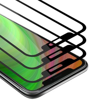 3X Szkło Hartowane Do Apple Iphone 12 Pro Max Folia Pancerna Ochronny W Przezroczysty Z Czarnym Tempered Glass Cadorabo - Cadorabo