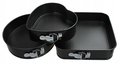 3x Tortownica BLACHA forma pieczenia ciast SERCE - BRUNBESTE