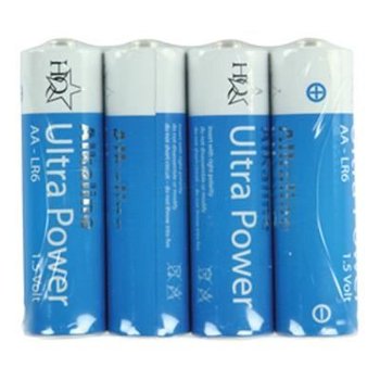 4 Bateria alkaliczna 1,5 V AA hq-alk-aa-03 am3 lr6 15a - Nedis