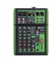 4-kanałowy mikser D Debra DI-UX, zielony 26 dB