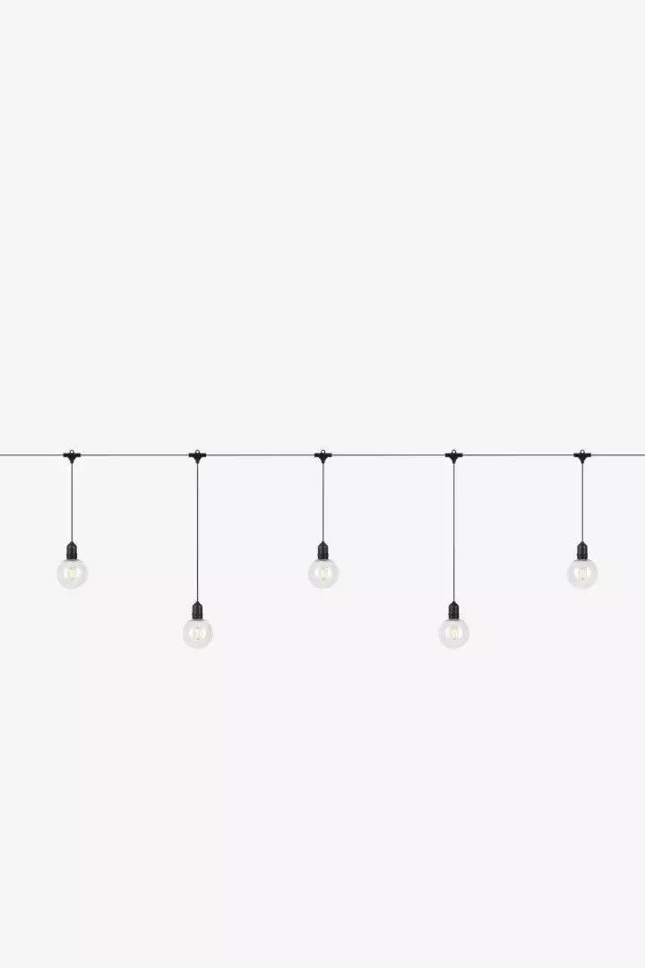 4-metrowa girlanda Garden DECO Extra LED 2,9W czarna-Zdjęcie-0