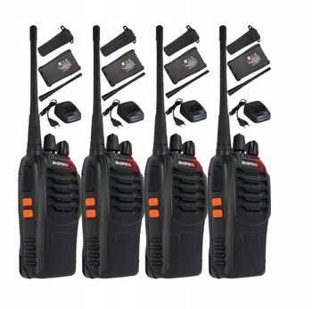 4 Sztuki Krótkofalówek Z Dużym Zasięgiem Wyposażone W Latarke Led - Inny producent