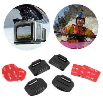 4 X MOCOWANIE NALEPIANE GO PRO GOPRO ZESTAW UCHWYT - Inny producent