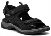 42 BUTY SANDAŁY DAMSKIE ECCO OFFROAD SKÓRZANE CZARNE 822043 02001 Ecco