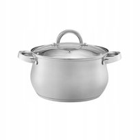 44478 Garnek ze szklaną pokrywą Domingo 20 cm 4 l DOMOTTI