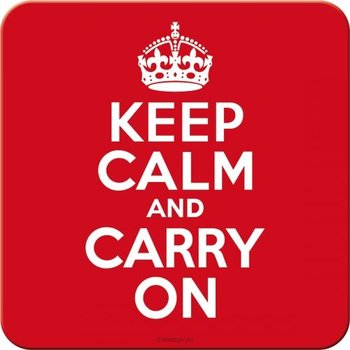 46134 Podstawka Keep Calm and Carry - Nostalgic-Art Merchandising Gmb