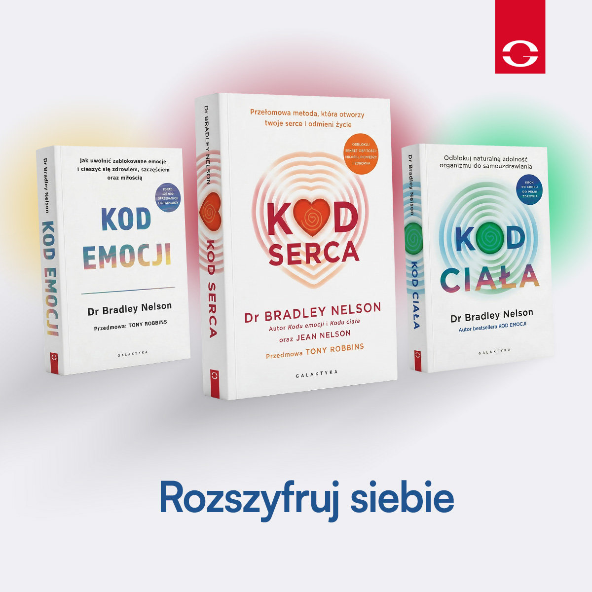 Kod emocji. Jak uwolni zablokowane emocje i cieszy si zdrowiem,  szczciem oraz mioci - Nelson Bradley | Ksika w Empik