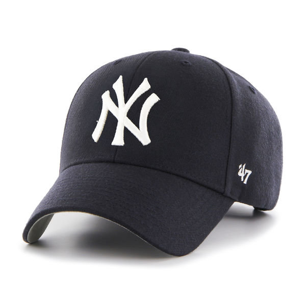 47 Brand, Czapka z daszkiem MLB New York Yankees, B-MVP17WBV-HM, Granatowa