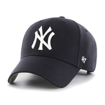 47 Brand, Czapka z daszkiem MLB New York Yankees, B-MVP17WBV-HM, Granatowa - 47 Brand