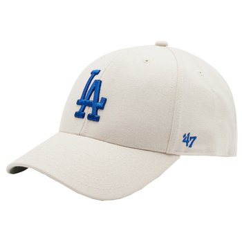 47 Brand Los Angeles Dodgers Cap B-MVP12WBV-BN Unisex czapka z daszkiem beżowa - 47 Brand
