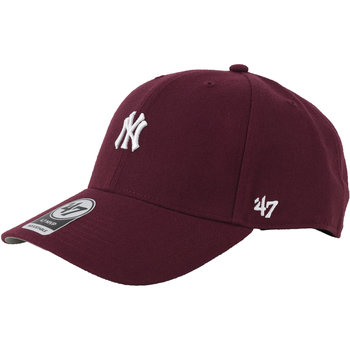 47 Brand MLB New York Yankees Base Runner Cap B-BRMPS17WBP-KM, Mężczyzna, Czapka z daszkiem, Bordowy - 47 Brand