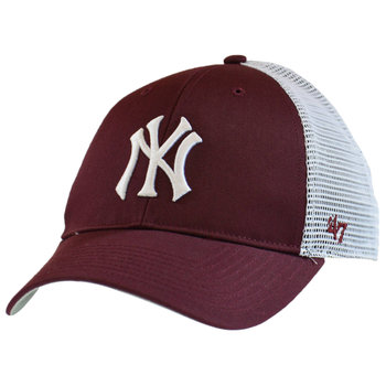 47 Brand MLB New York Yankees Branson Cap B-BRANS17CTP-KME, unisex czapka z daszkiem bordowa - 47 Brand