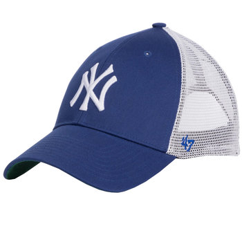 47 Brand MLB New York Yankees Branson Kids Cap B-BRANS17CTP-RY-KID, dla chłopca, Czapka z daszkiem, Niebieski - 47 Brand