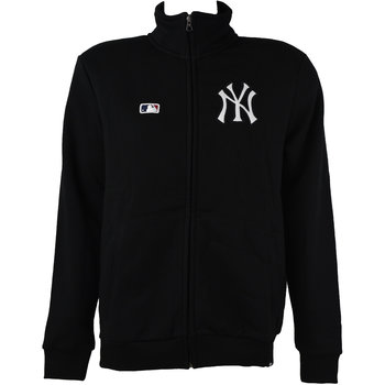 47 Brand MLB New York Yankees Core 47 Islington Track Jacket 546589, Mężczyzna, Bluza sportowa, Czarny - 47 Brand