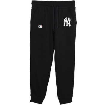 47 Brand MLB New York Yankees Embroidery Helix Pants 544299, Mężczyzna, Spodnie, Czarny - 47 Brand