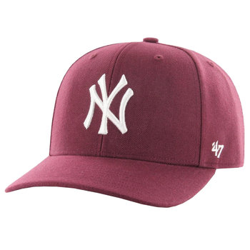 47 Brand New York Yankees Cold Zone '47 B-CLZOE17WBP-KM męska czapka z daszkiem bordowa - 47 Brand