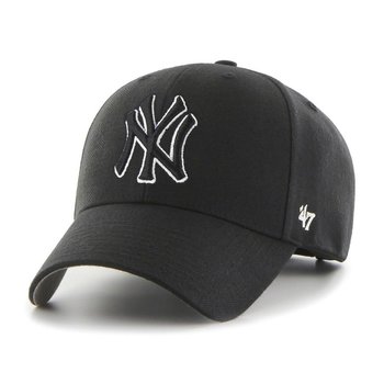 47 Brand, New York Yankees MLB '47 MVP Snapback B-MVPSP17WBP-BKC, Mężczyzna, Czapka z daszkiem, czarna - 47 Brand