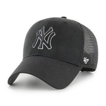 47 Brand, New York Yankees MLB Branson '47 MVP B-BRANS17CTP-BKAQ, Mężczyzna, Czapka z daszkiem, Czarna - 47 Brand