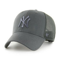 47 Brand, New York Yankees MLB Branson '47 MVP B-BRANS17CTP-CCC, Mężczyzna, Czapka z daszkiem, szara 47 Brand
