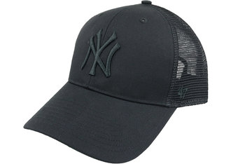 47 Brand, New York Yankees MLB Branson Cap B-BRANS17CTP-BKB, Kobieta/Mężczyzna, Czapka z daszkiem, czarna - 47 Brand