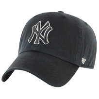47 Brand New York Yankees MLB Clean Up Cap B-NLRGW17GWS-BKA, Kobieta/Mężczyzna, Czapka z daszkiem, Czarny 47 Brand