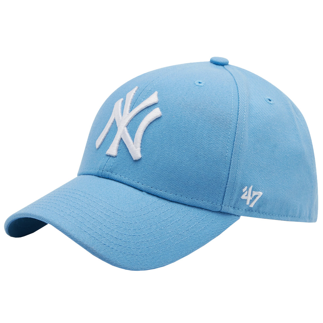 47 Brand MLB New York Yankees Base Runner Cap B-BRMPS17WBP-KM, Mens,  czapki z daszkiem, Maroon/White